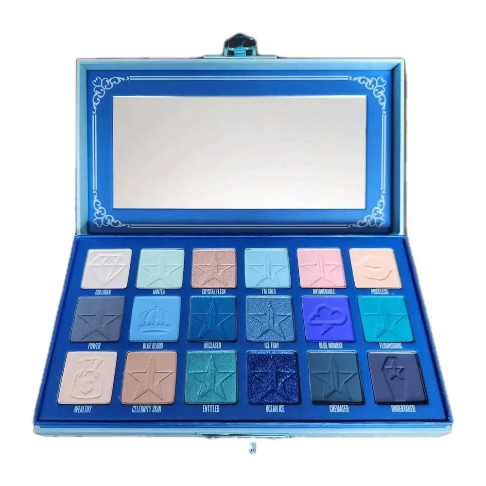 NEW Jeffree Star Cosmetics Blue Blood Eyeshadow Palette 18 Shades BRAND NEW